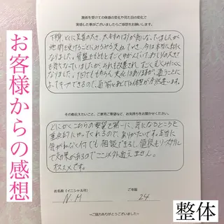 小顔モニター 募集のエステ・リラクイメージ