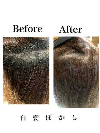 カラー 龍 門のヘアスタイル