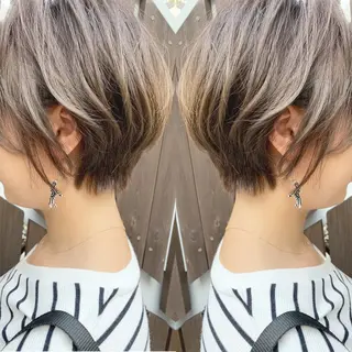 ショート H所属・H (エイチ) 烏丸御池店のヘアスタイル