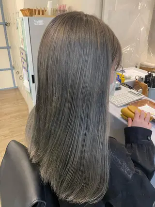 ミディアム カラー 🕊miki モテ髪🫧のヘアスタイル