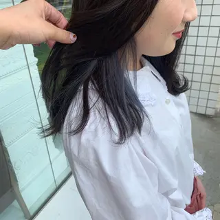 セミロング 👑満足度1000% 重村　春奈👑のヘアスタイル