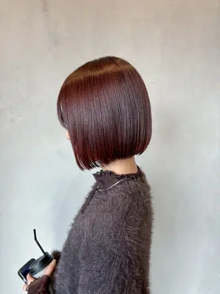 ショート シャドウパーマ/ツイ スト/近藤百華🎀のヘアスタイル