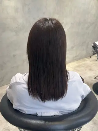 ミディアム 暗髪/ YU-KIのヘアスタイル