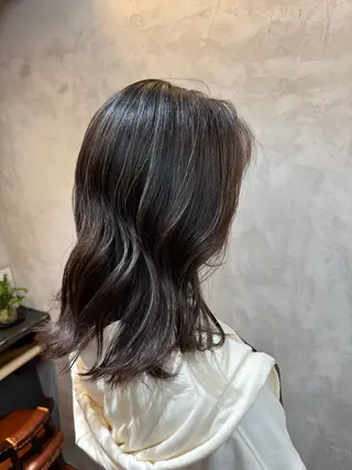 ミディアム カラー Disco Hair sanc所属・✂️ 小倉ちか✂️のヘアスタイル