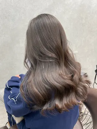 セミロング MOE 福岡韓国ヘア✧︎のヘアスタイル