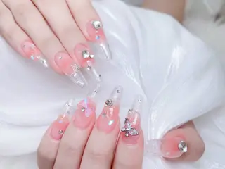 ネイル M🌷nail 長さだし専門店のネイルデザイン