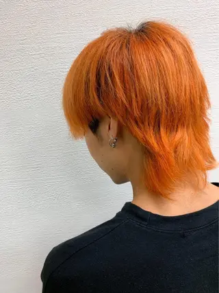 カラー メンズ 渕向 克海のヘアスタイル