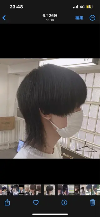 ショート カラー メンズ キッズ パーマ支持率No.1 ❤️‍🔥安成弾のヘアスタイル