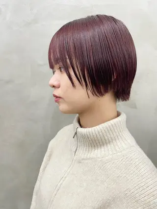 ショート カラー パーマ ヘアアレンジ メンズ ハイトーン/レイヤー 🌸さくらのヘアスタイル