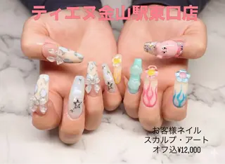 ネイル ティーエヌ 金山駅東口店のネイルデザイン