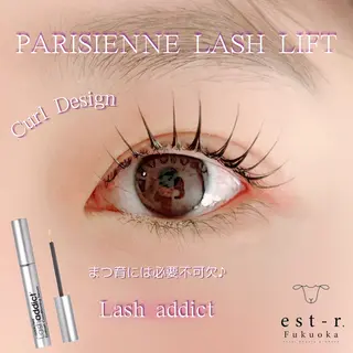 パーマ miu エクステ/LEDのマツエク・マツパデザイン