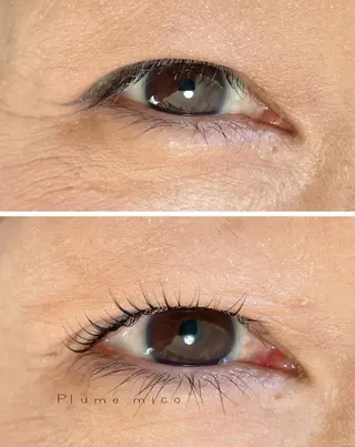 マツエク・マツパ Plume micoのマツエク・マツパデザイン