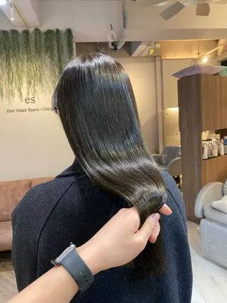 ミディアム カラー es Hair Make Space所属・KAREN／ 武蔵小山/自由が丘のヘアスタイル