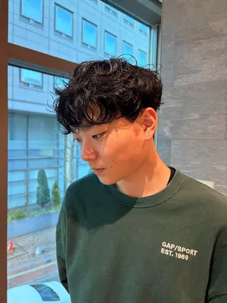 パーマ メンズ Yamada Ami🪐のヘアスタイル