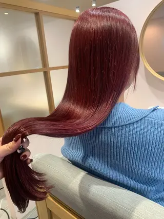 ロング カラー rio .のヘアスタイル