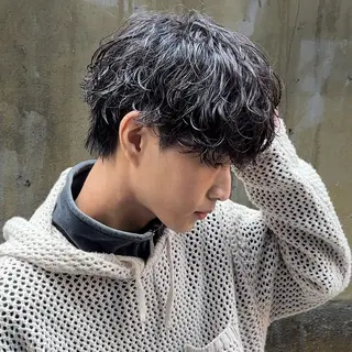 ショート メンズ 33sasa大阪所属・小岩 隆樹のヘアスタイル