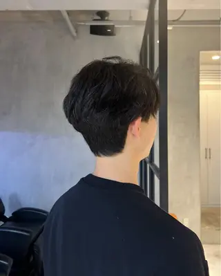 ショート パーマ しずく🤍🧸 / fifthパーマのヘアスタイル