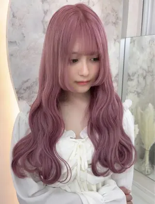 ロング 🤍るい🤍ブリーチ モデル募集中🪽🫧のヘアスタイル
