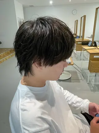 ミディアム 樋口 令惟のヘアスタイル