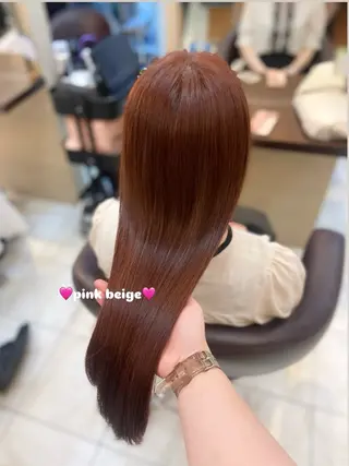 ロング 🎀透明感カラー 🐈ナズナのヘアスタイル