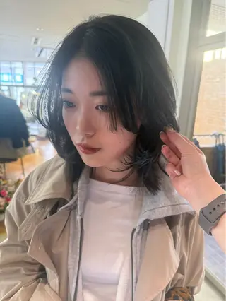 ミディアム yuzu / tsunaguのヘアスタイル