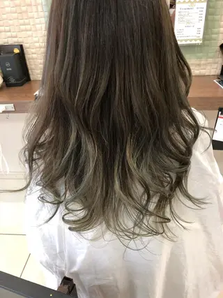 セミロング 🔥店長 原田🔥 Ash日野店のヘアスタイル