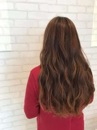 ロング カラー 中川 拓弥のヘアスタイル