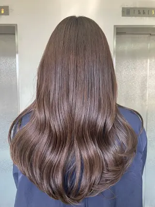 ロング nara misakiのヘアスタイル