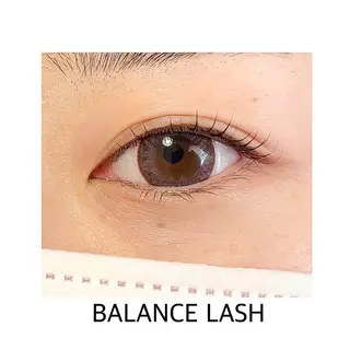 マツエク・マツパ BALANCE LASHのマツエク・マツパデザイン