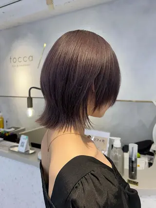 ミディアム カラー ayaka 大宮のヘアスタイル