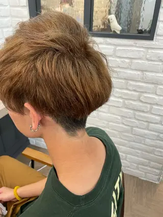 ショート メンズ Happystyleハッピースタイル所属・渡辺 慶のヘアスタイル