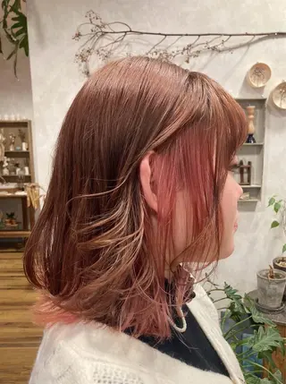 カラー CROCHE クロッシュのヘアスタイル