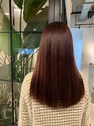 ロング カラー ベージュカラー🌿 新潟駅/青木結月のヘアスタイル