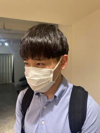 ショート メンズ ボブ /ニュアンス/ satomi🧸💖のヘアスタイル