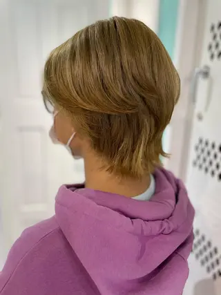 ショート Matina hair所属・原 千景のヘアスタイル