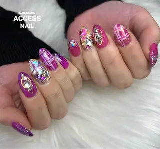 ネイル access nailのネイルデザイン