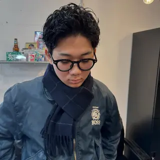 ショート メンズ Goodplace&thing所属・堀 琉冴のヘアスタイル