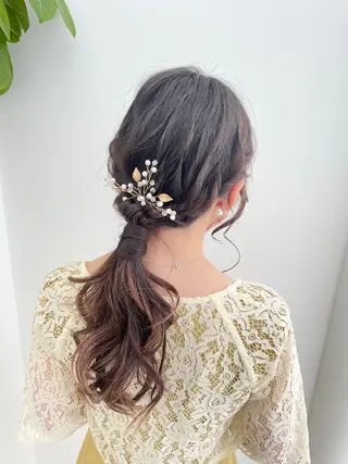 ロング ヘアアレンジ ｺﾄﾐ【メンズ特化】 女子ウケ提案🫶🏻のヘアスタイル