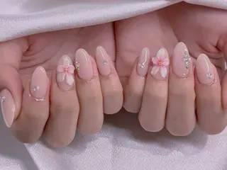 ネイル 長さだし専門店 M2　rikaのネイルデザイン