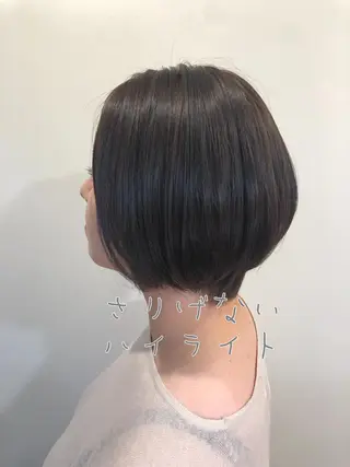 ショート カラー 似合わせ専門美容師 なかじまのヘアスタイル