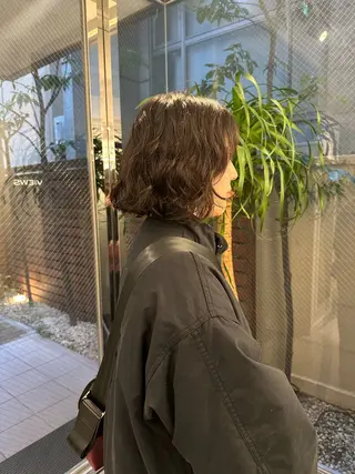 ミディアム パーマ お悩み解決パーマ hana🩰のヘアスタイル