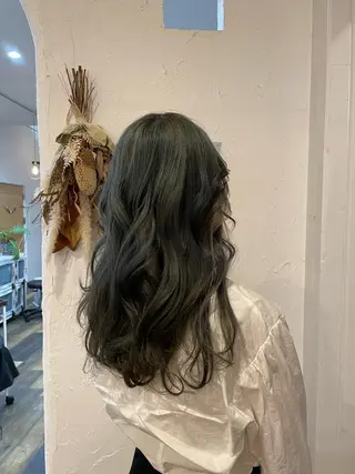 ロング カラー 🌸小掛🌸 豊橋外国人風カラーのヘアスタイル