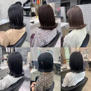 ミディアム 【美容室が苦手な方 専問美容室】MIHOのヘアスタイル