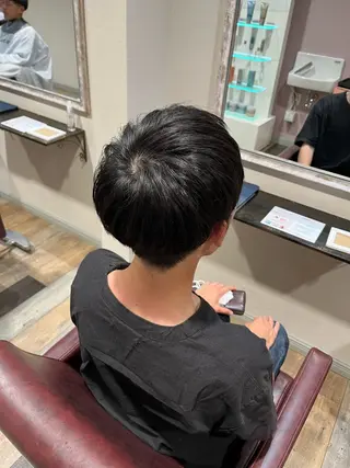 メンズ 顔まわり/オフィス カラー/青栁優🔆のヘアスタイル