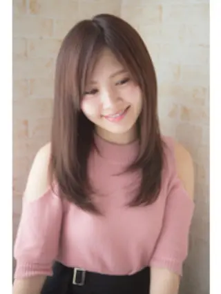 カラー 井上 美春のヘアスタイル