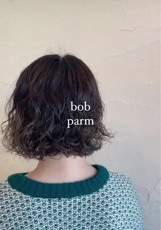 ミディアム パーマ ヘアアレンジ Hair muse'e所属・加藤 愛鈴のヘアスタイル