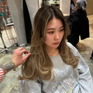 ロング カラー 🇺🇸海外デザイン iCON TOKYOのヘアスタイル