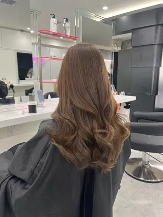 セミロング 💍大人デザイン /ハイトーン♡リクトのヘアスタイル