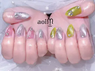 ネイル 葵うさぎ所属・葵うさぎ AIのネイルデザイン
