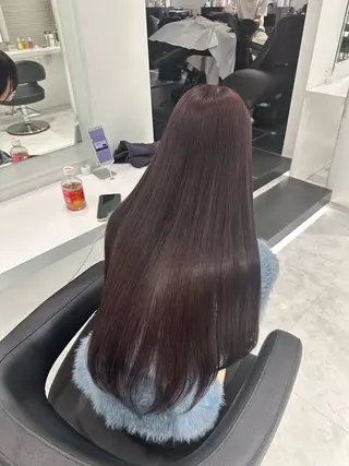 セミロング カラー ♡上品韓国髪♡ブラ ウン/SAYATOのヘアスタイル